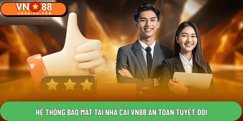 Hệ thống bảo mật tại nhà cái VN88 an toàn tuyệt đối